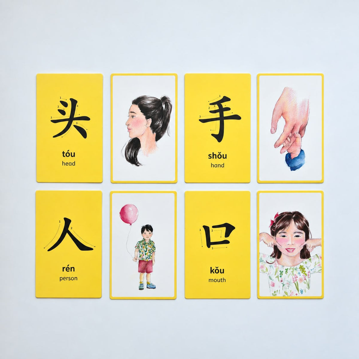HelloBao Mandarin Sensory Cards — Level 1 | 华文好好玩