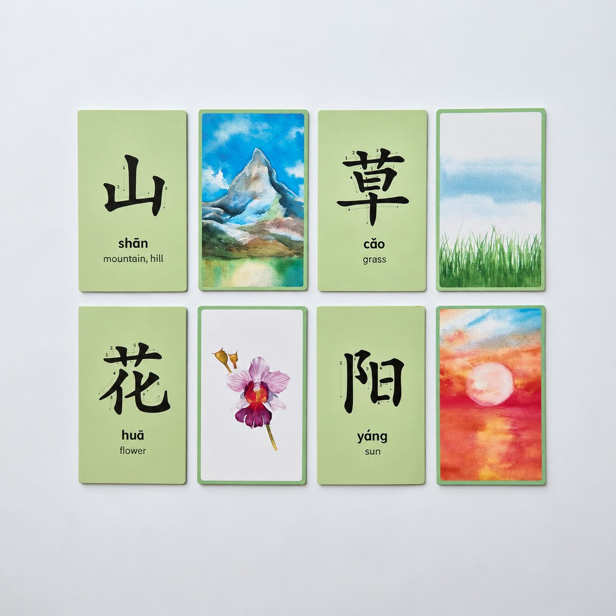 HelloBao Mandarin Sensory Cards — Level 2 | 华文好好玩