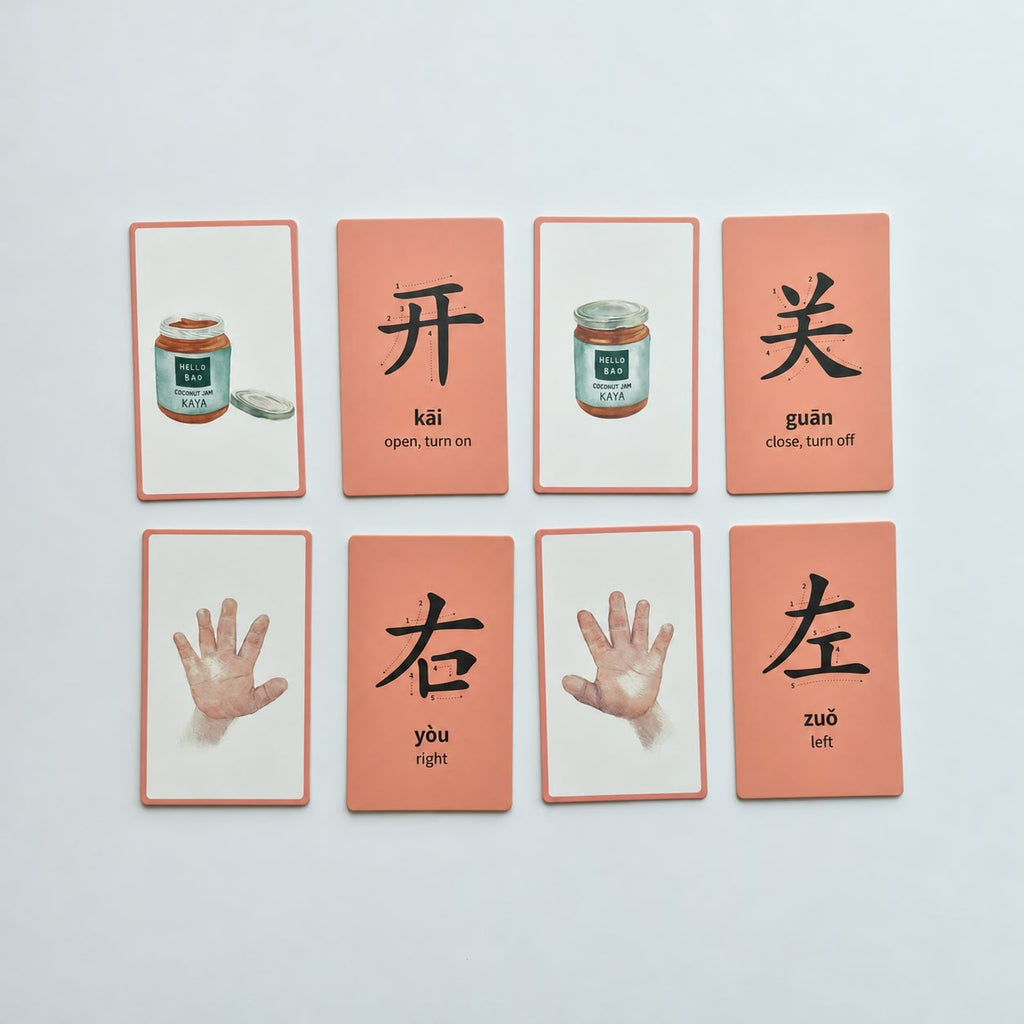 HelloBao Mandarin Sensory Cards — Level 2 | 华文好好玩