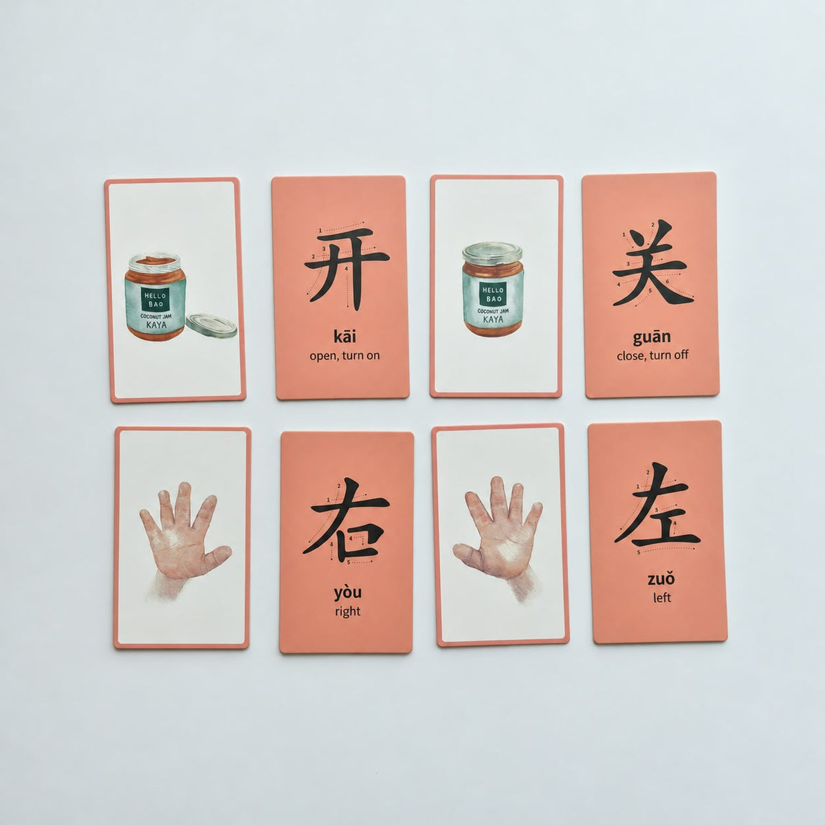 HelloBao Mandarin Sensory Cards — Level 2 | 华文好好玩